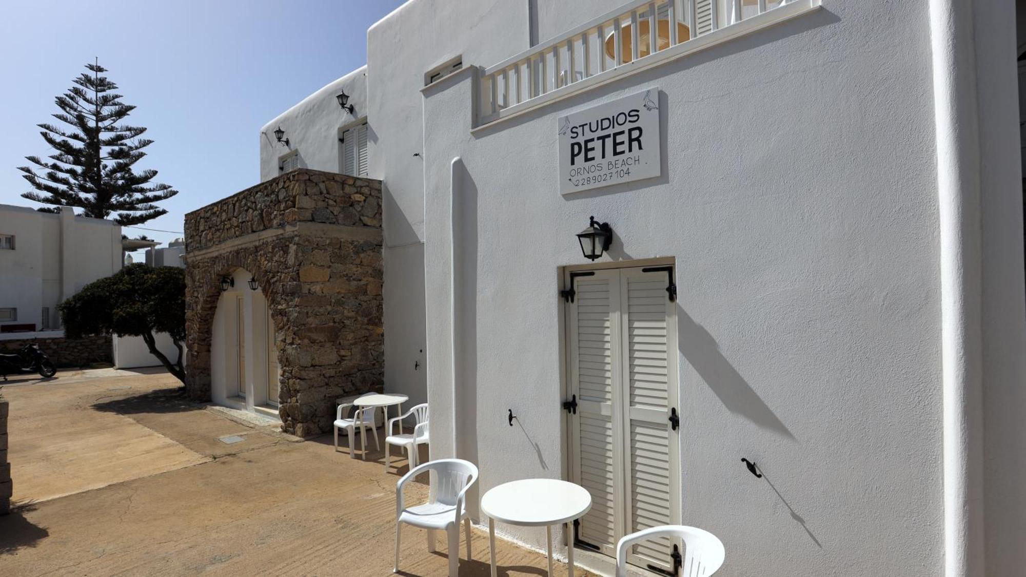 Peter Studios Ornos  Exterior foto